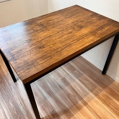 ダイニングテーブルセット　110✖️65の画像