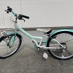自転車　あさひPECHE 22インチ6段変速