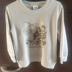 鬼滅の刃　プリント　スウェット　トレーナー　110センチ
