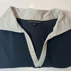 UNIQLO ユニクロ ポロシャツ （黒）Mサイズの画像
