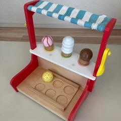 アイス屋さん　玩具　おままごと　木製　　　の画像
