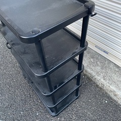 【引渡済み】シューズラック5段(傘入れ付き)の画像