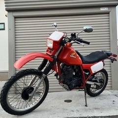 HONDA XLX250R 実働　バイク　オフロード　中古　車体の画像