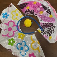 浮き輪、空気入れセット