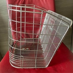 パナソニックのステンレスカゴの画像