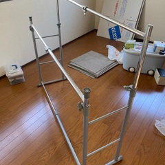【〜5/7まで】2段　ハンガーラック/引取り