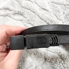 CAT8 LANケーブル 2m 高速有線ネットワークケーブルの画像