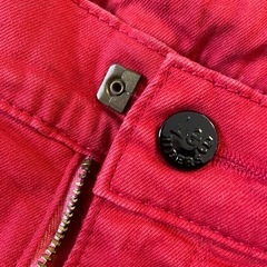 Lee 160 ストレッチジーンズ赤の画像