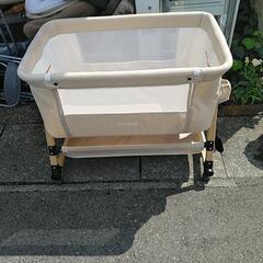 LUBHLI ベビーベッド　折りたたみ　キャスター＆収納袋付