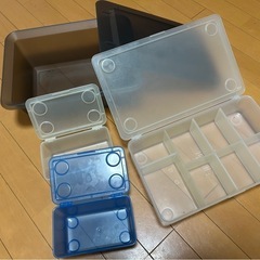 IKEA 収納ボックス　4個セットの画像