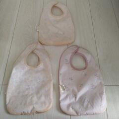 食事用エプロン3つ　中古の画像