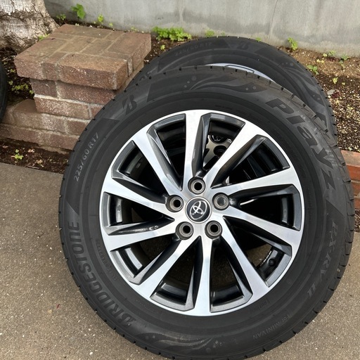 トヨタ純正ホイール&ブリジストンタイヤ