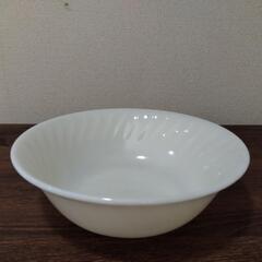 ファイヤーキング　アイボリー　スワール　ベジタブルボウル③の画像
