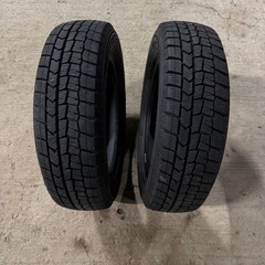 タイヤ　155/65R13 2本　スタッドレス　トレーラー　軽トラ