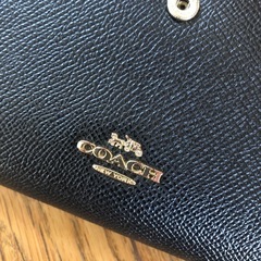 coach二つ折り財布の画像