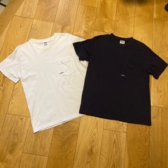 SHIPS Tシャツ 2色セット ホワイト ネイビー