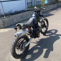xlr250 md20 エンジン作動確認済み　ジャンク　レストアベース車体　廃車証明書ありの画像