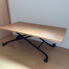 ニトリ　ライザ　昇降テーブル　美品の画像