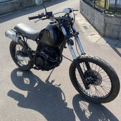 xlr250 md20 エンジン作動確認済み　ジャンク　レストアベース車体　廃車証明書ありの画像
