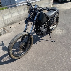 xlr250 md20 エンジン作動確認済み　ジャンク　レストアベース車体　廃車証明書ありの画像