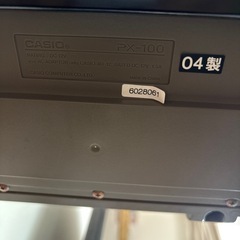 CASIO電子ピアノ　Privia px-100の画像