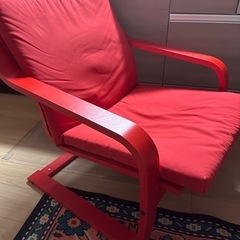 買ったばかりのイス