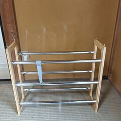 シューズラック（伸縮式）