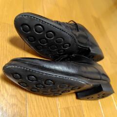 London Shoe Make 黒 プレーントゥ 6.5 UK（26相当）の画像