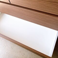 ローチェストフォウ2  ミドルブラウン　美品　ニトリの画像