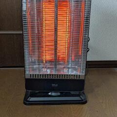 電気ストーブ　首振り機能付き　リモコン付き