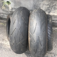 17インチタイヤ　ジャンク品