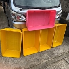 トロ舟プラ舟ブルコン ジャンボタライメダカ金魚ビオトープ衣装ケース収納