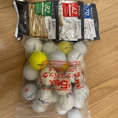 ゴルフ　練習用　バッグ　ロストボール　26個の画像