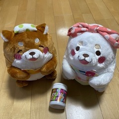 ⑥【周辺お届け可※要相談】
値下げ　早い者勝ち　ぬいぐるみ2点セット