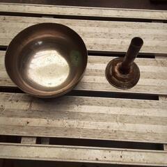 骨董　仏具？　多分明治時代のもの。銅製かと。