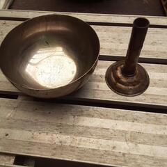 骨董　仏具？　多分明治時代のもの。銅製かと。の画像