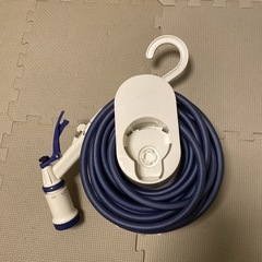 コンパクトホースリール 10m 散水・プール給水・ウォーターテーブル他