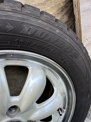 DUNLOP WINTERMAXX 165/65R14 スタッドレスタイヤ 　
