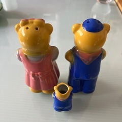 くまの調味料入れの画像
