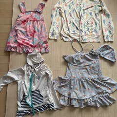 女の子　水着セット　120 140