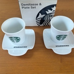 デミタス&プレートセット