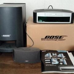 BOSE  DVDホームシアターシステム/CD/AMFM  音響セット