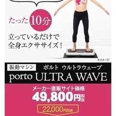 【値下げ】ポルト ウルトラウェーブ AIM-FN029の画像