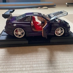 ★ニッサン　34GTR カスタム　ミニカー★