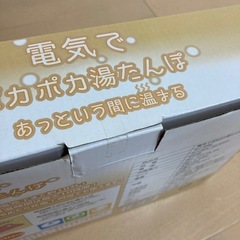 〔未使用〕充電式湯たんぽの画像