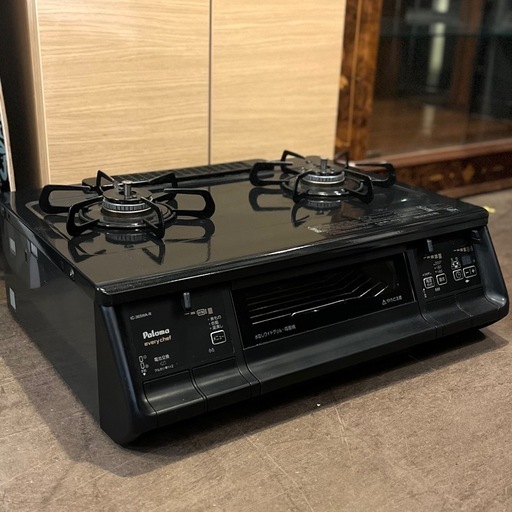 3か月間保証☆配達有り！15000円(税別）パロマ ガスコンロ 都市ガス 水