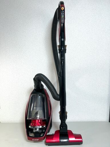 三菱 掃除機 サイクロン 風神 動作確認済み 簡易清掃済み