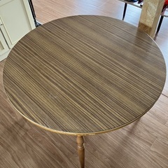 レトロ丸テーブル中古品引き取り希望