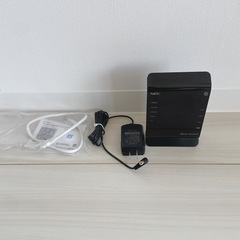 NEC WiFiルーター　の画像