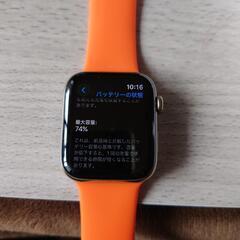 apple watch6 44ミリ ゴールドステンレスの画像